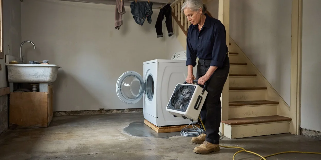 Water damage restoration in Redlands, CA